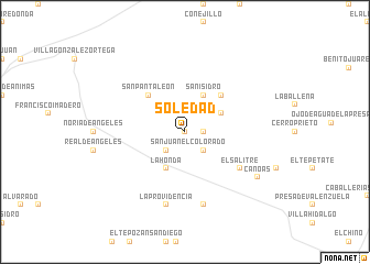 map of Soledad