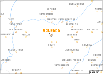 map of Soledad