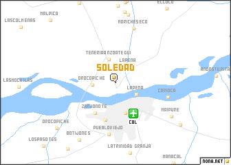 map of Soledad