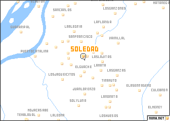 map of Soledad