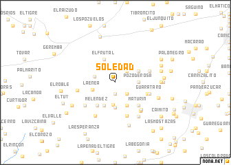 map of Soledad