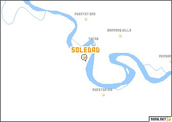 map of Soledad