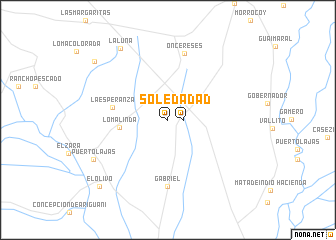 map of Soledad