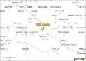 map of Soledad