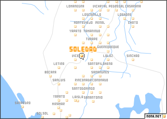 map of Soledad