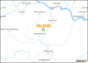 map of Soledad