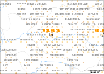 map of Soledad