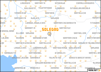 map of Soledad