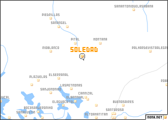 map of Soledad