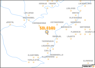 map of Soledad