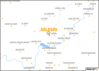 map of Soledad