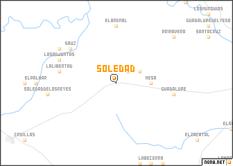map of Soledad
