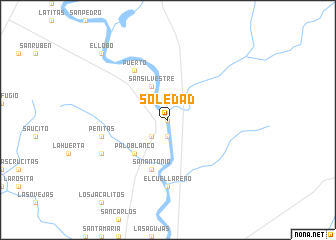 map of Soledad