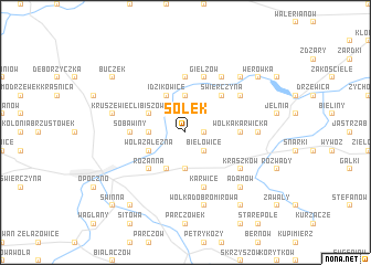 map of Sołek