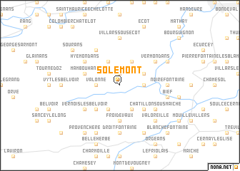 map of Solemont