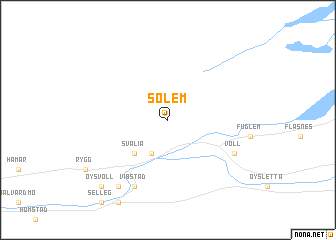 map of Solem