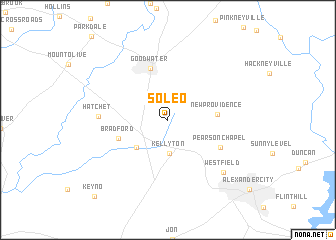 map of Soleo