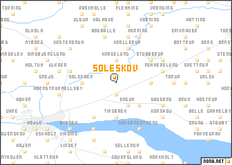 map of Soleskov