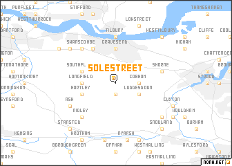 map of Sole Street