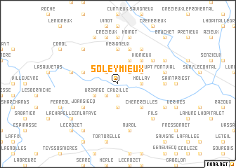 map of Soleymieux