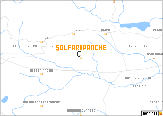 map of Solfara Panche