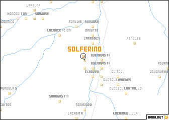 map of Solferino