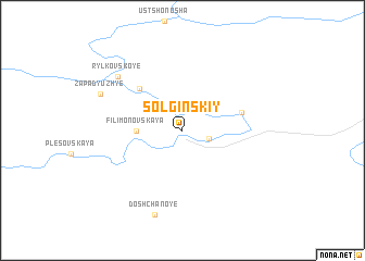 map of Solginskiy