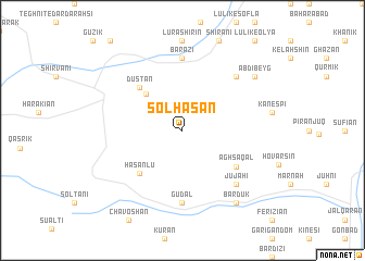 map of Sol Ḩasan