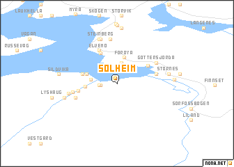 map of Solheim