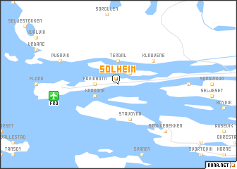 map of Solheim