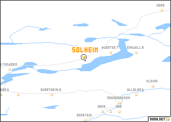 map of Solheim