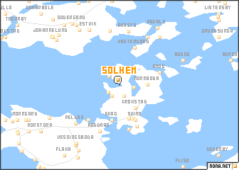 map of Solhem