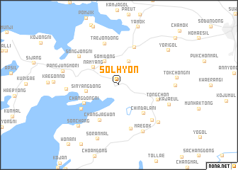 map of Solhyŏn