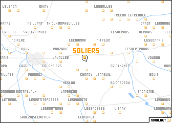 map of Soliers