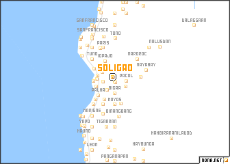 map of Soligao