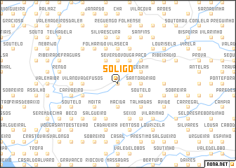 map of Sóligo