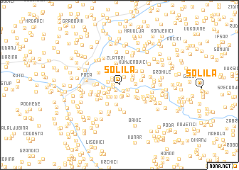 map of Solila