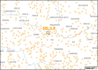 map of Solila