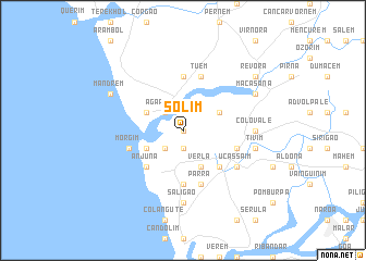 map of Solim