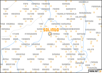 map of Solindo