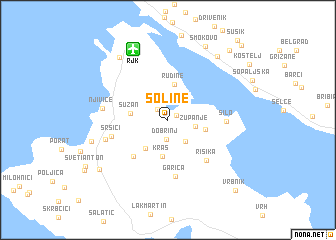 map of Soline