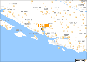 map of Soline