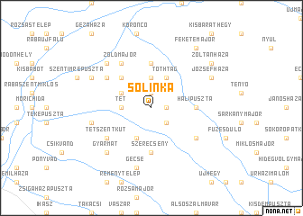 map of Sólinka