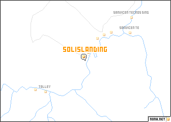 map of Solis Landing