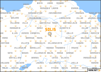 map of Solís