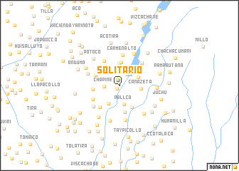 map of Solitario