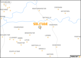 map of Solitude