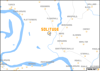 map of Solitude