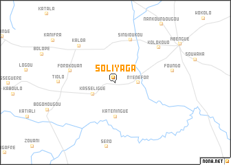 map of Soliyaga