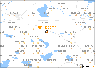 map of Solkaryd